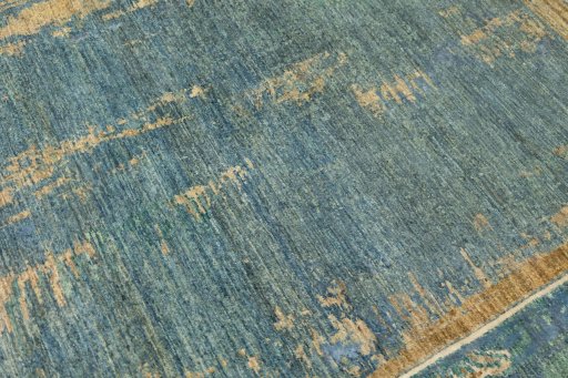 Close-up detail of New Mahli rug from Pakistan showing Wool weave