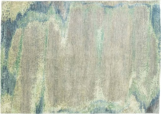Full view of New Mahli rug from Pakistan, 239 × 169 cm in Gray tones