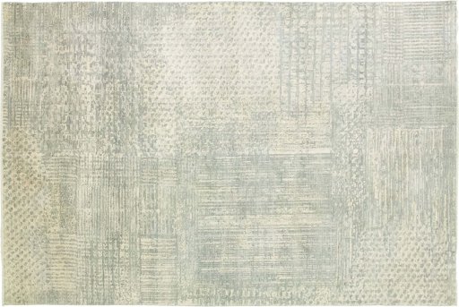 Full view of New Mahli rug from Pakistan, 249 × 163 cm in Beige tones