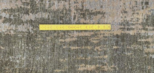 Corner detail of New Mahli rug showing border pattern and Wool pile