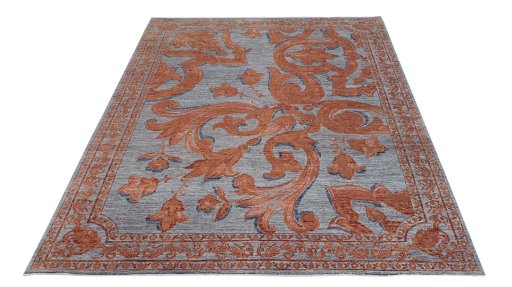 Close-up detail of New Mahli rug from Pakistan showing Wool weave