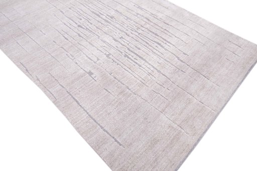 Full view of New Mahli rug from Pakistan, 246 × 161 cm in Gray tones