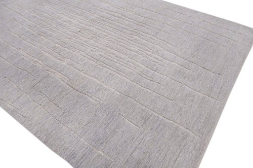 Full view of New Mahli rug from Pakistan, 301 × 220 cm in Gray tones