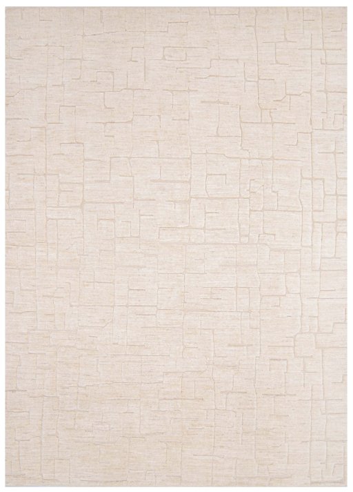 Full view of New Mahli rug from Pakistan, 351 × 252 cm in Beige tones