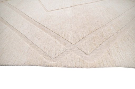 Close-up detail of New Mahli rug from Pakistan showing Wool weave