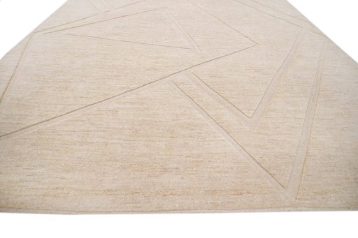 Close-up detail of New Mahli rug from Pakistan showing Wool weave