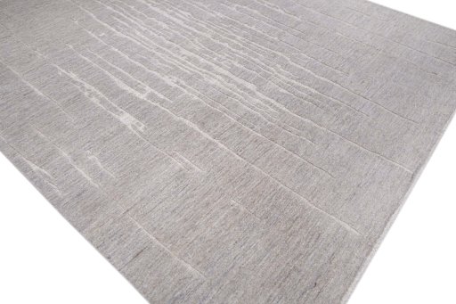 Full view of New Mahli rug from Pakistan, 300 × 258 cm in Gray tones