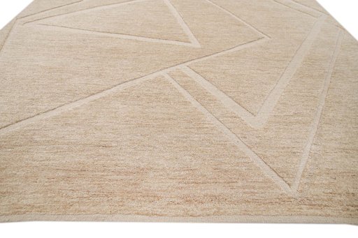 Close-up detail of New Mahli rug from Pakistan showing Wool weave