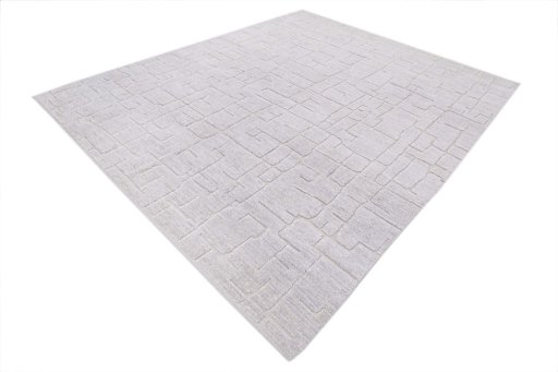 Close-up detail of New Mahli rug from Pakistan showing Wool weave