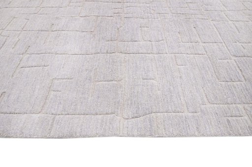 Close-up detail of New Mahli rug from Pakistan showing Wool weave