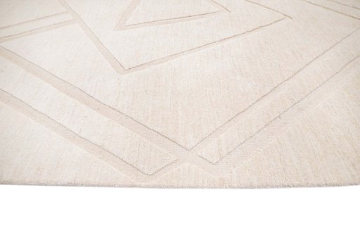 Close-up detail of New Mahli rug from Pakistan showing Wool weave