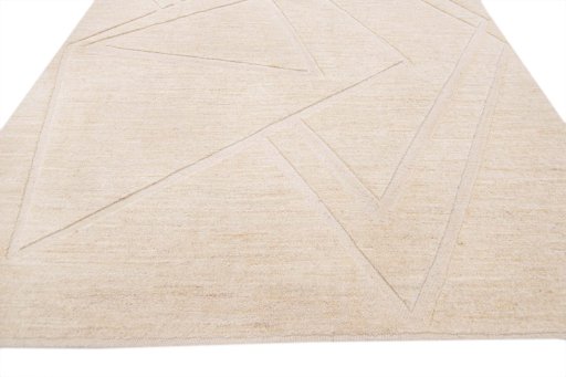 Close-up detail of New Mahli rug from Pakistan showing Wool weave