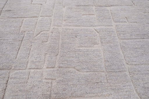 Central medallion detail of New Mahli rug from Pakistan