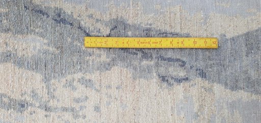 Close-up detail of New Mahli rug from Pakistan showing Wool weave
