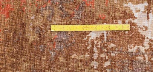 Full view of New Mahli rug from Pakistan, 428 × 303 cm in Beige tones