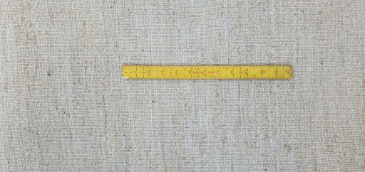 Full view of New Mahli rug from Pakistan, 375 × 277 cm in Beige tones