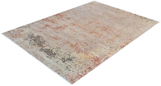 Close-up detail of New Mahli rug from Pakistan showing Wool weave