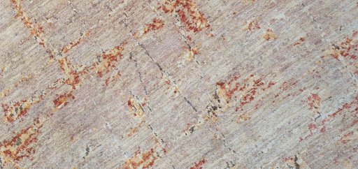 Central medallion detail of New Mahli rug from Pakistan