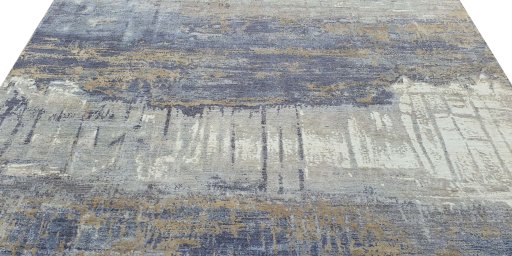 Surface texture of New Mahli rug with natural Wool and intricate pattern