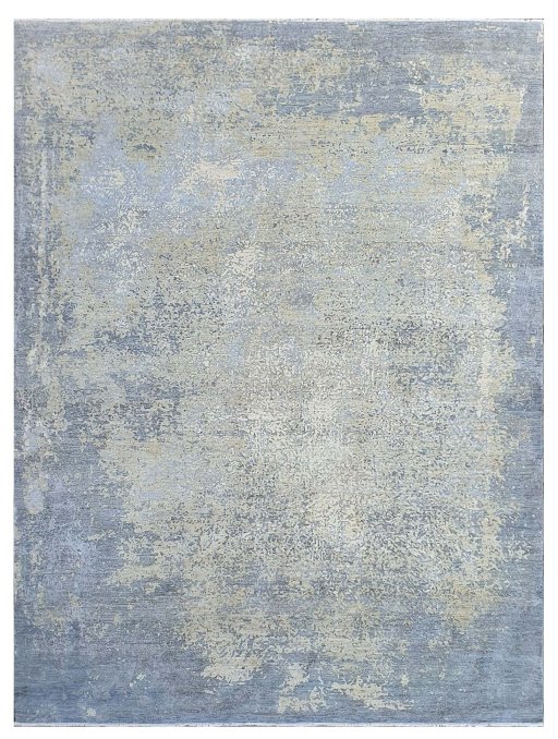 Full view of New Mahli rug from Pakistan, 370 × 272 cm in Beige tones