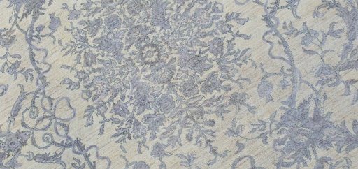 Central medallion detail of New Mahli rug from Pakistan