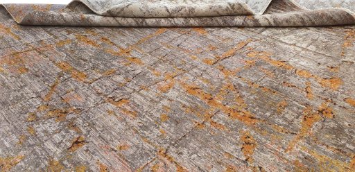 Close-up detail of New Mahli rug from Pakistan showing Wool weave