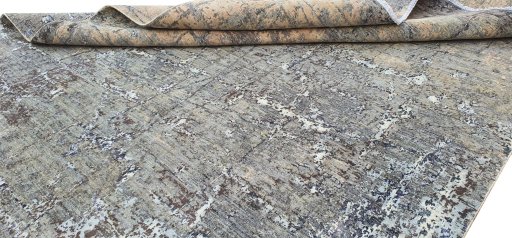 Close-up detail of New Mahli rug from Pakistan showing Wool weave