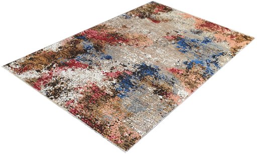 Close-up detail of New Mahli rug from Pakistan showing Wool weave