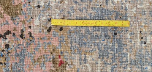 Full view of New Mahli rug from Pakistan, 298 × 201 cm in Multi Color tones