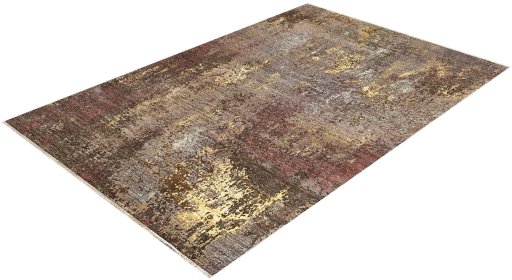 Close-up detail of New Mahli rug from Pakistan showing Wool weave