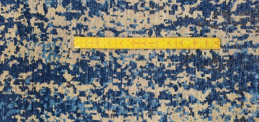 Full view of New Mahli rug from Pakistan, 247 × 167 cm in Blue tones