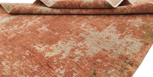 Close-up detail of New Mahli rug from Pakistan showing Wool weave