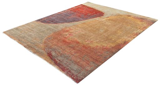 Close-up detail of New Mahli rug from Pakistan showing Wool weave
