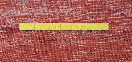 Full view of New Mahli rug from Pakistan, 298 × 195 cm in Red tones