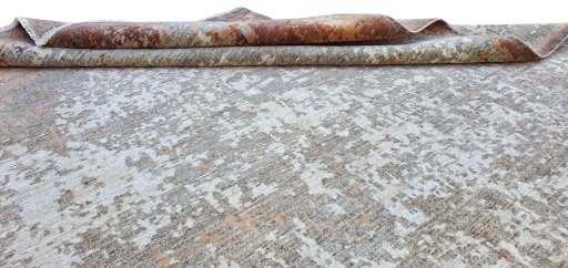 Close-up detail of New Mahli rug from Pakistan showing Wool weave