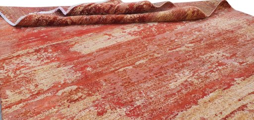 Close-up detail of New Mahli rug from Pakistan showing Wool weave