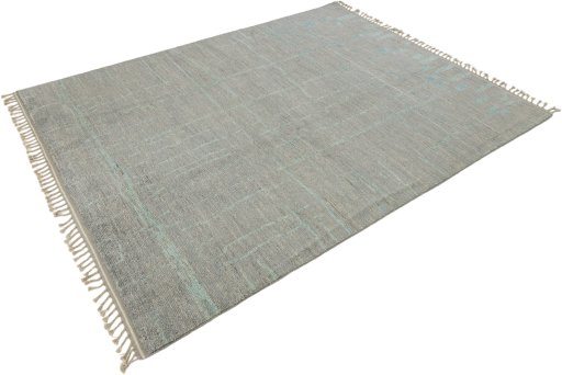 Close-up detail of New Morocco rug from Pakistan showing Wool weave