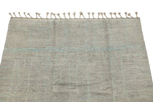 Surface texture of New Morocco rug with natural Wool and intricate pattern