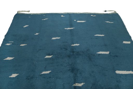 Surface texture of New Morocco rug with natural Wool and intricate pattern