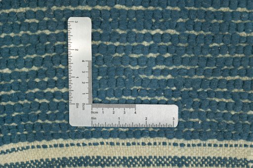 Close-up detail of New Morocco rug from Pakistan showing Wool weave
