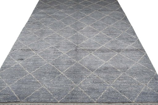 Surface texture of New Morocco rug with natural Wool and intricate pattern