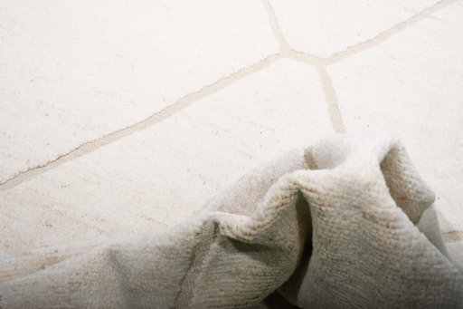 Surface texture of New Morocco rug with natural Wool and intricate pattern