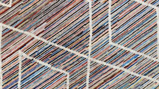 Central medallion detail of New Morocco rug from Pakistan