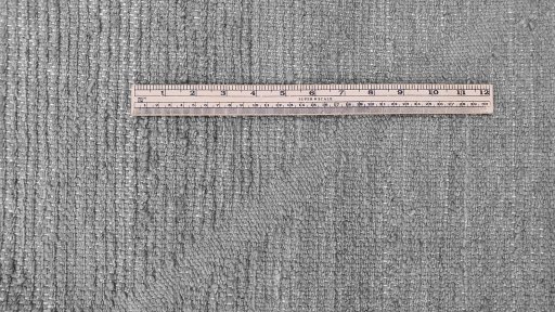 Full view of New Morocco rug from Pakistan, 310 × 254 cm in Gray tones