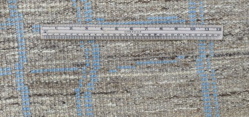 Full view of New Morocco rug from Pakistan, 188 × 130 cm in Brown tones