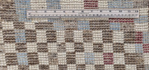 Full view of New Morocco rug from Pakistan, 187 × 133 cm in Multi Color tones