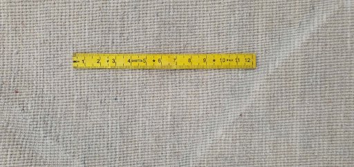 Full view of New Morocco rug from Pakistan, 293 × 243 cm in Beige tones