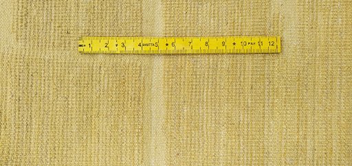 Full view of New Morocco rug from Pakistan, 240 × 173 cm in Yellow tones