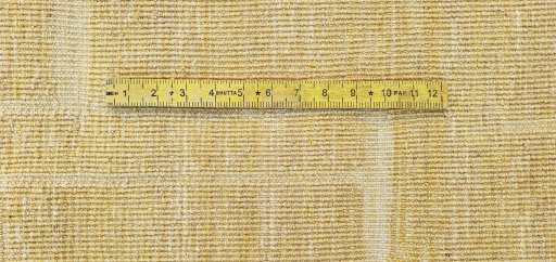 Full view of New Morocco rug from Pakistan, 312 × 199 cm in Yellow tones