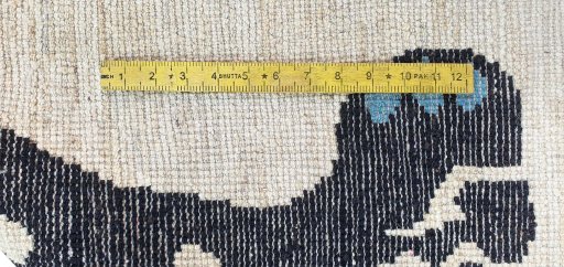 Full view of New Morocco rug from Pakistan, 154 × 99 cm in Multi Color tones